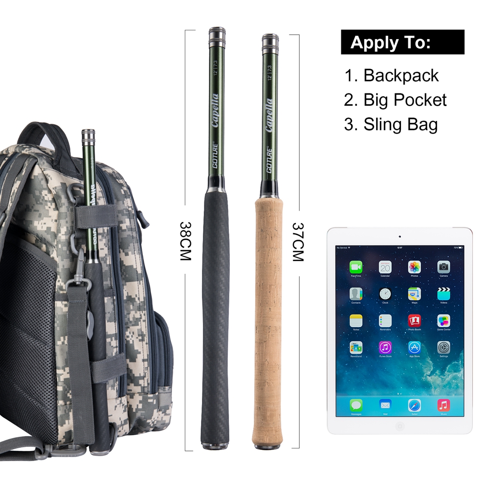 Goture Tenkara Fly Fishing Rod - Fishing Rod Combo recension och pris