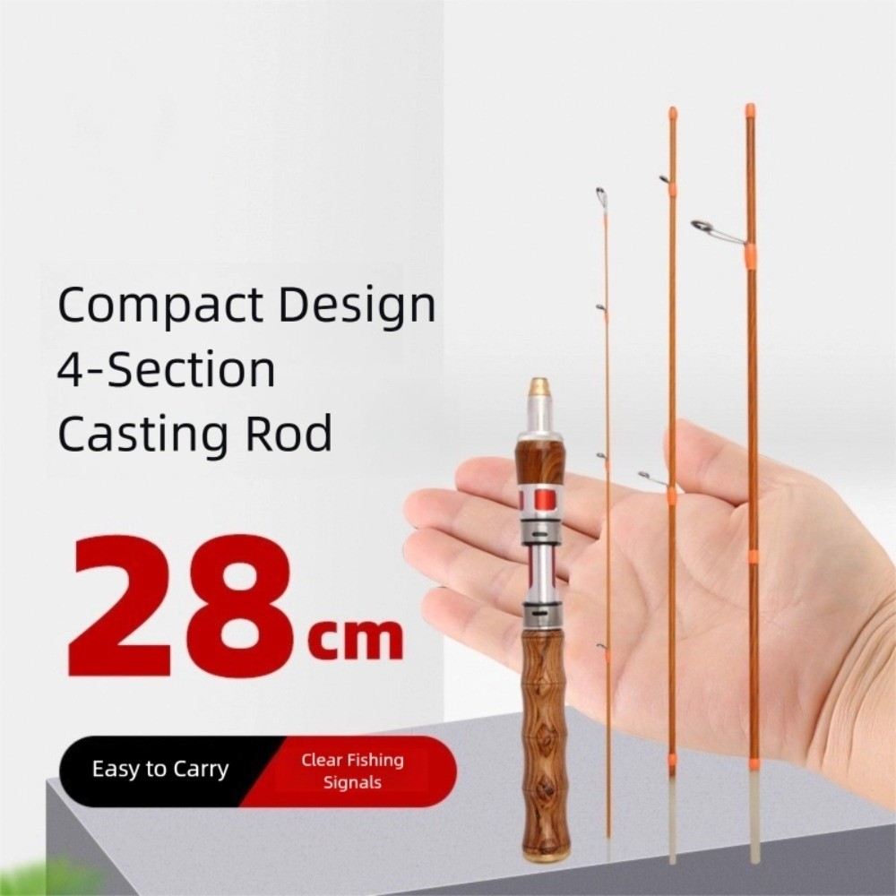 4 Sections Spinning Fishing Ro - Fishing Rod Spinning recension och pris