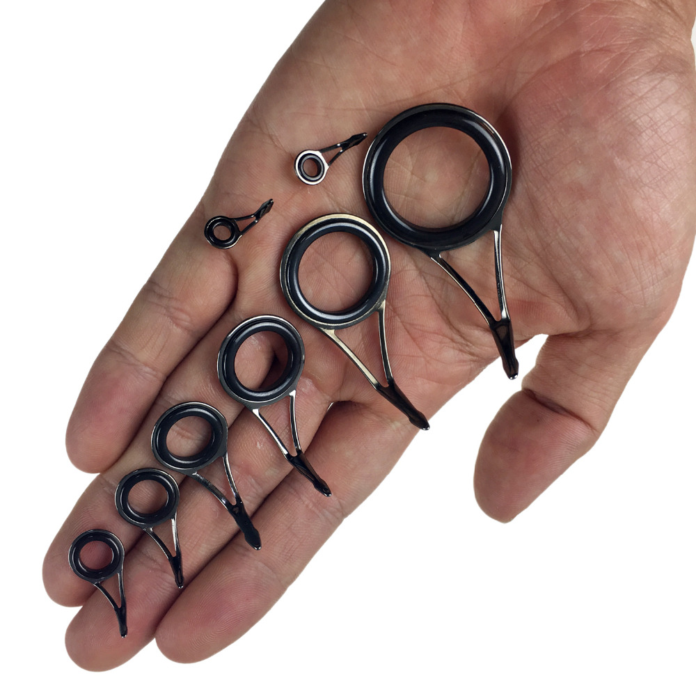 THKFISH 75pcs Fishing Rod Guid - Fishing Rod Building Kit recension och pris