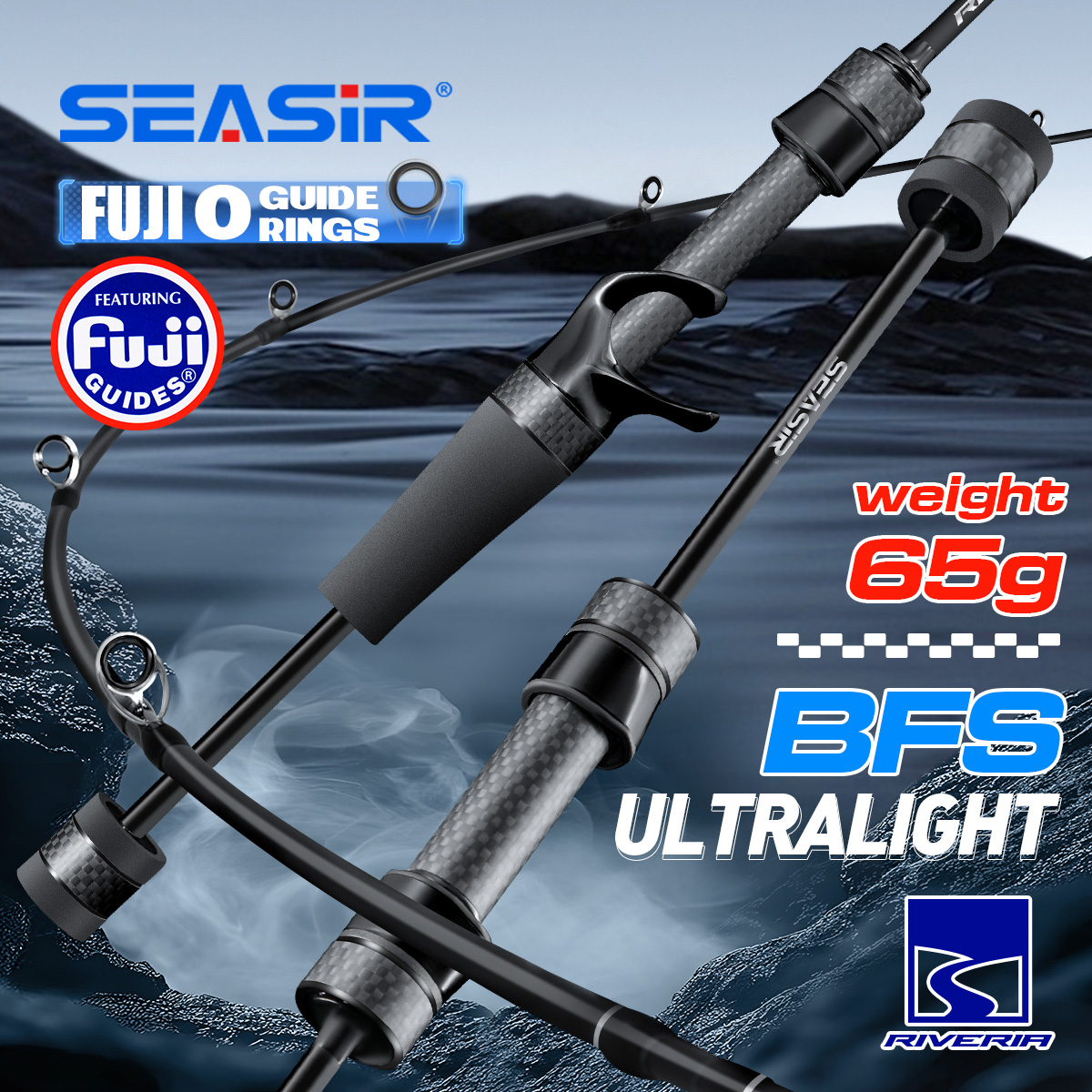 Seasir Riveria BFS Ultralight  - Fishing Rod Ice recension och pris