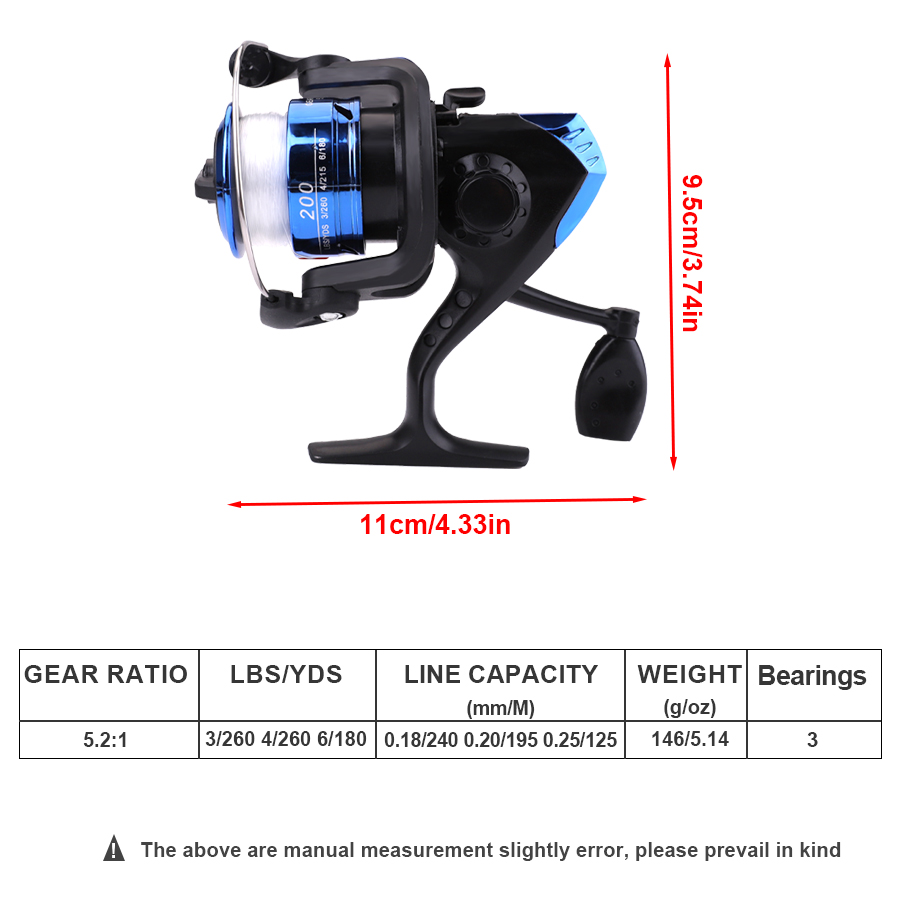 FTK 1.8M Portable Spinning Fis - Fishing Rod Combo recension och pris